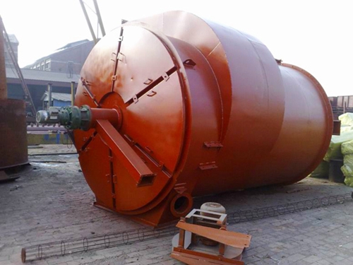 ZC型機械回轉(zhuǎn)反吹扁袋除塵器