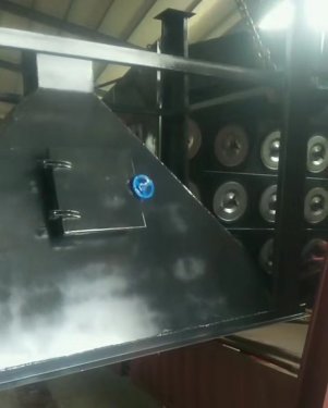 斜插式單機(jī)濾筒除塵器發(fā)車江蘇蘇州