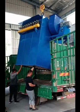 100袋布袋除塵器發(fā)車廣西桂林