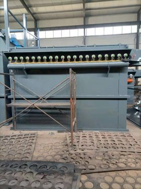 浙江衢州江山市水泥廠粉塵治理布袋除塵器發(fā)貨